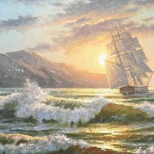 Схема вышивки «навстречу солнцу»