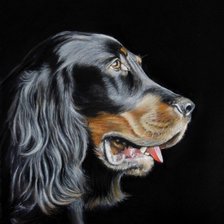 Схема вышивки «друг»