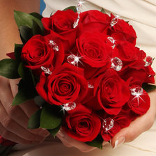 Схема вышивки «розы»