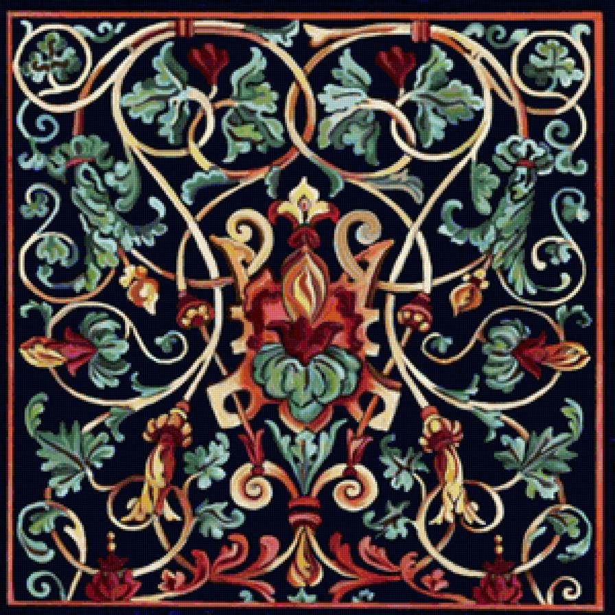 орнамент - подушка, орнамент - предпросмотр