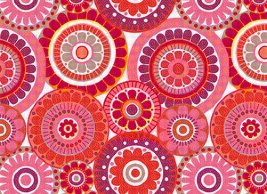 подушка - орнамент, подушка - предпросмотр