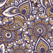 Схема вышивки «пейсли»