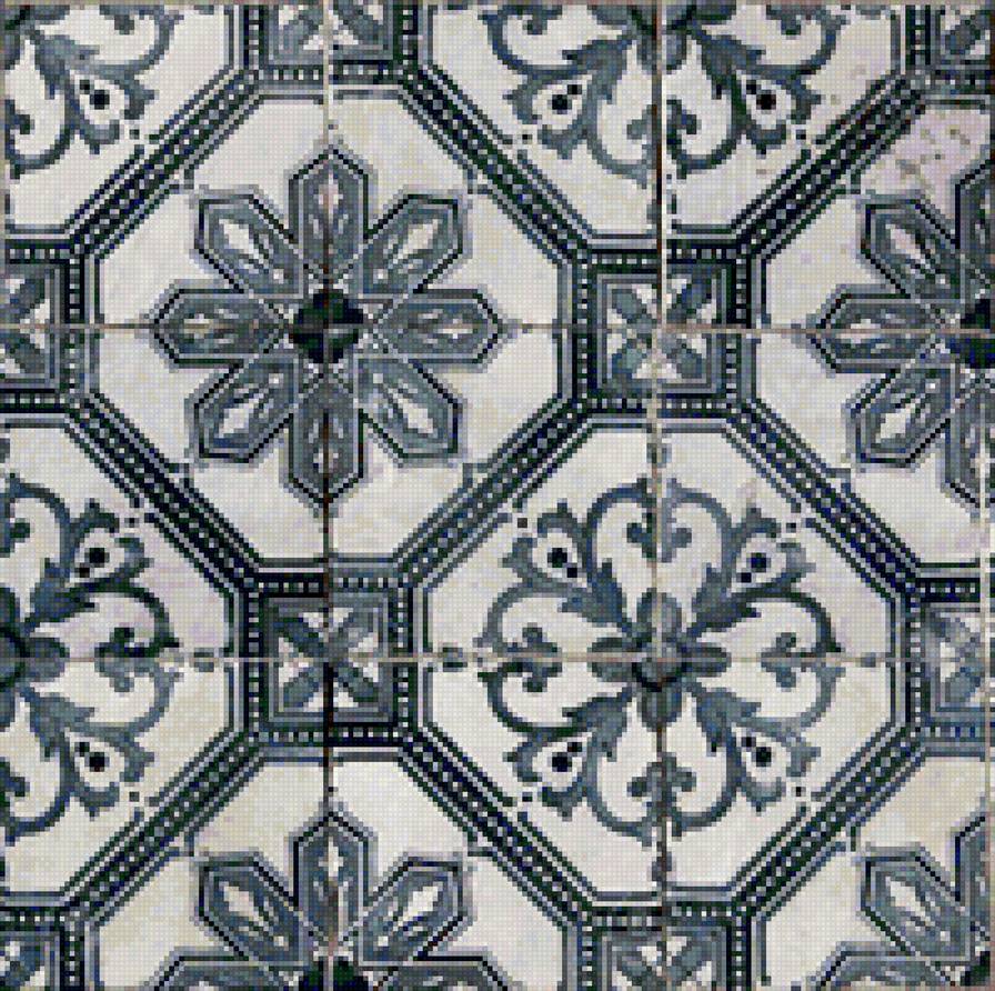 старинный рисунок - орнамент, подушка - предпросмотр