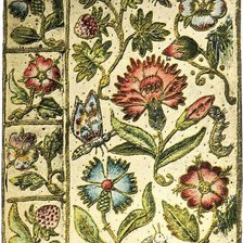 Схема вышивки «старинный рисунок»