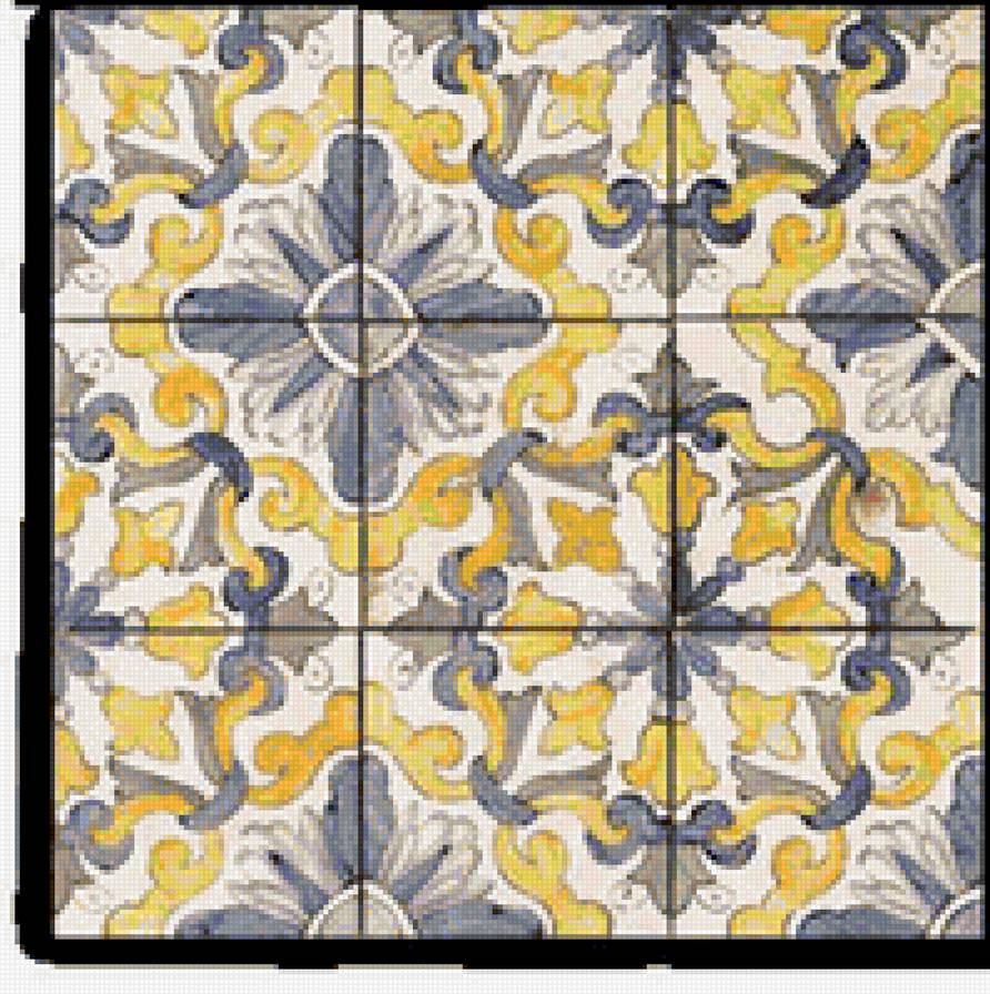 орнамент - подушка, орнамент - предпросмотр