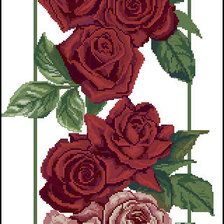 Схема вышивки «Роскошный шёлк»