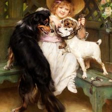 Схема вышивки «друзья»