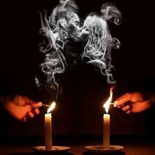 Схема вышивки «свечи»