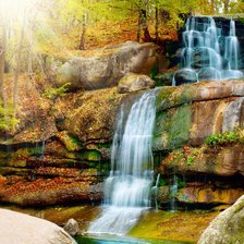 Схема вышивки «Осенний листопад»