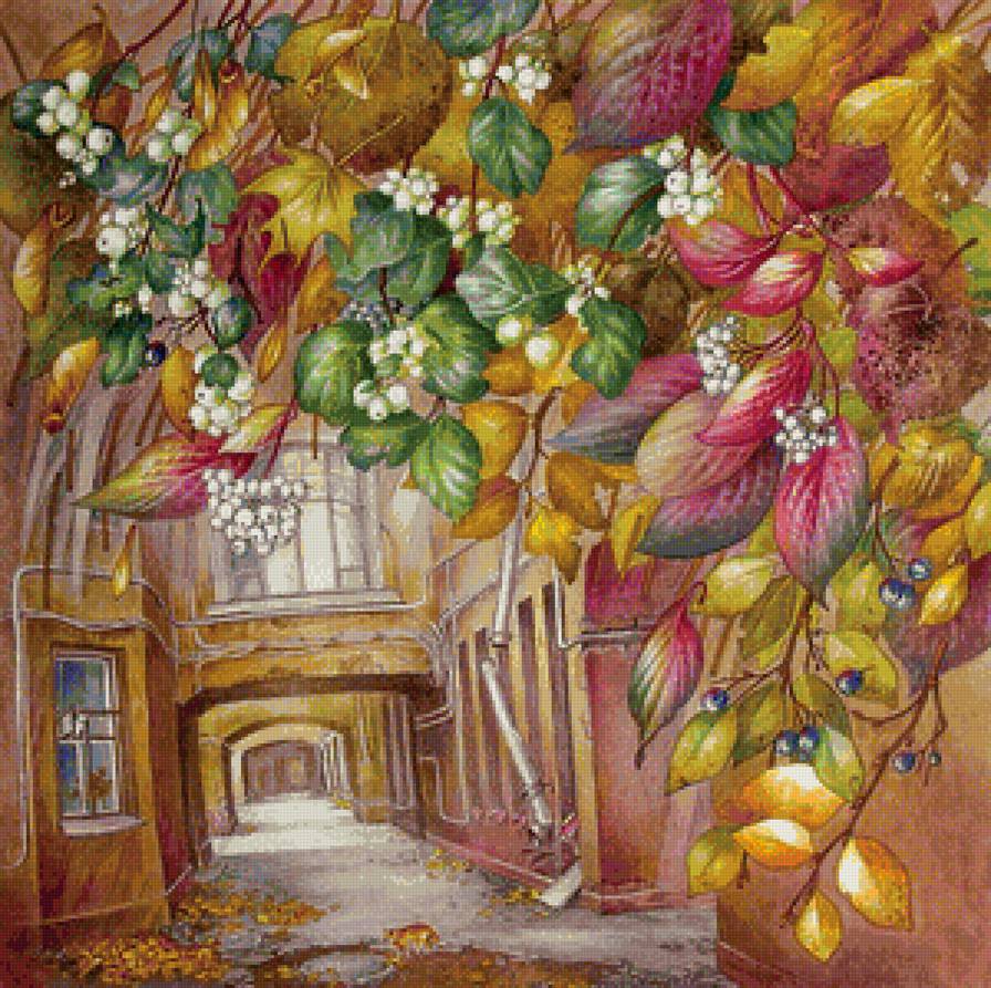 питерские дворики - пейзаж, сакт-петербург, осень, дома, двор, город, петербург, дом - предпросмотр