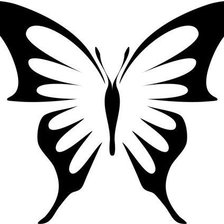 Схема вышивки «Бабочка»