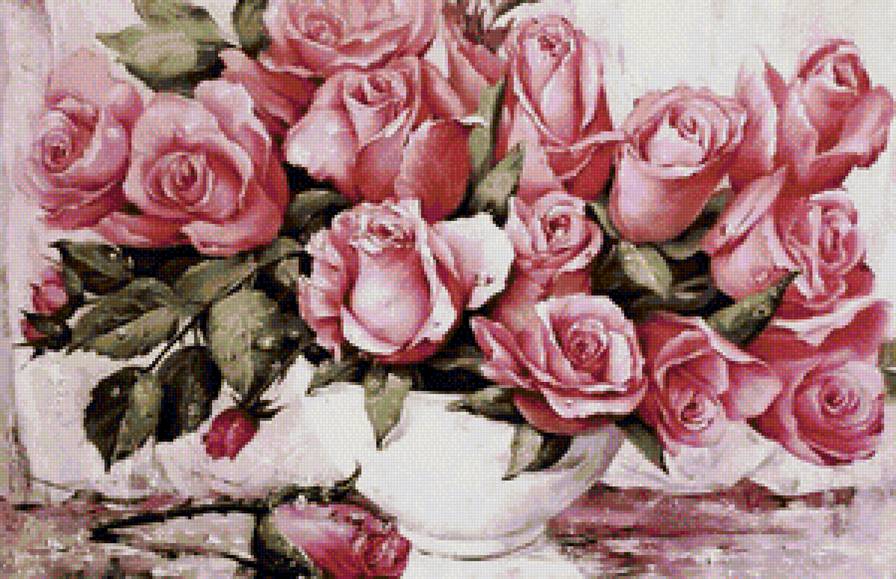 винтажные розы - предпросмотр