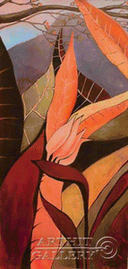 Лузан Ольга Цветок - художник, цветок - предпросмотр