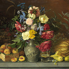 Схема вышивки «Цветы»