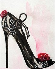 Схема вышивки «серия "каблучок"»