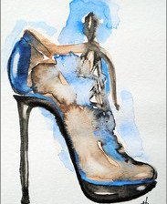 Схема вышивки «серия "каблучок"»