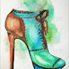 Схема вышивки «серия "каблучок"»