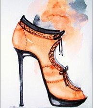 Схема вышивки «серия "каблучок"»