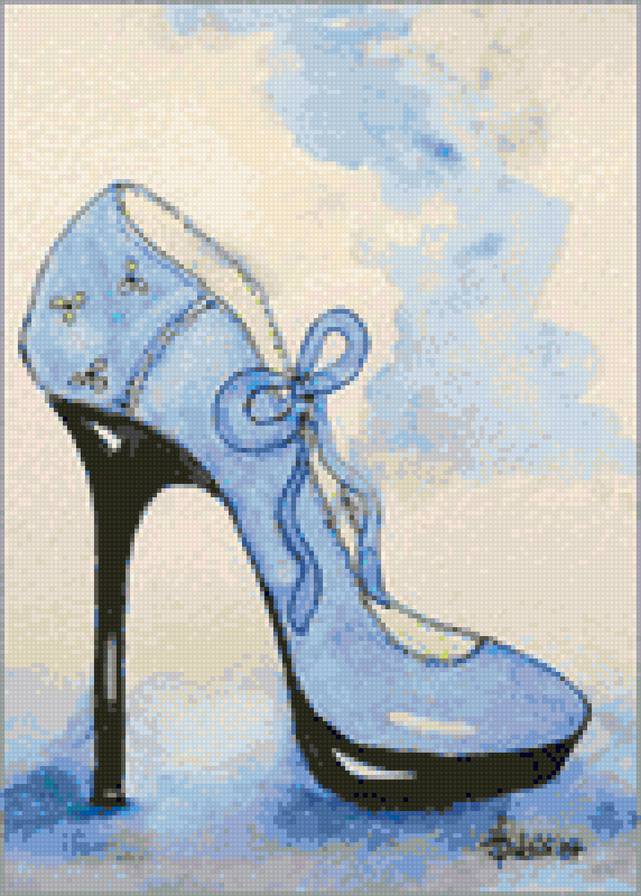 серия "каблучок" - каблучок, обувь, стиль, туфелька - предпросмотр