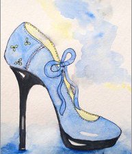 Схема вышивки «серия "каблучок"»