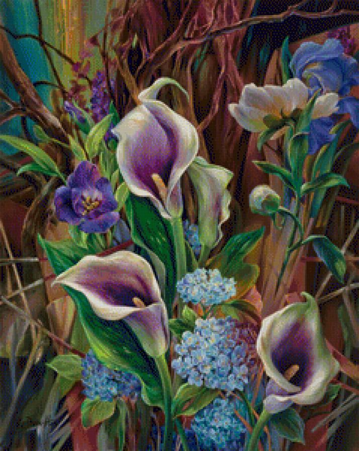 «ХУДОЖНИЦА VIE DUNN-HARR» - цветы - предпросмотр