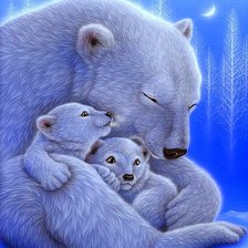 Схема вышивки «семья»