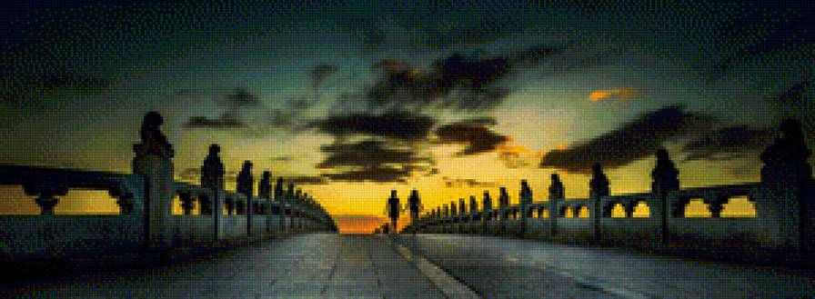 Прогулка по мосту - предпросмотр