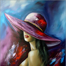 Схема вышивки «"женский образ"»