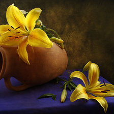 Схема вышивки «Лилии»