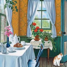 Схема вышивки «Серия "Милый дом"»