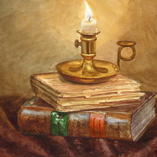 Схема вышивки «Свечка»