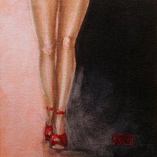 Схема вышивки «серия "каблучок"»