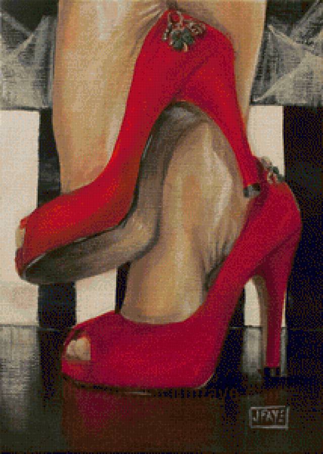 серия "каблучок" - каблучок, стиль, обувь, туфелька - предпросмотр