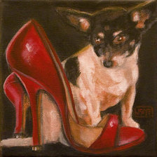 Схема вышивки «серия "каблучок"»