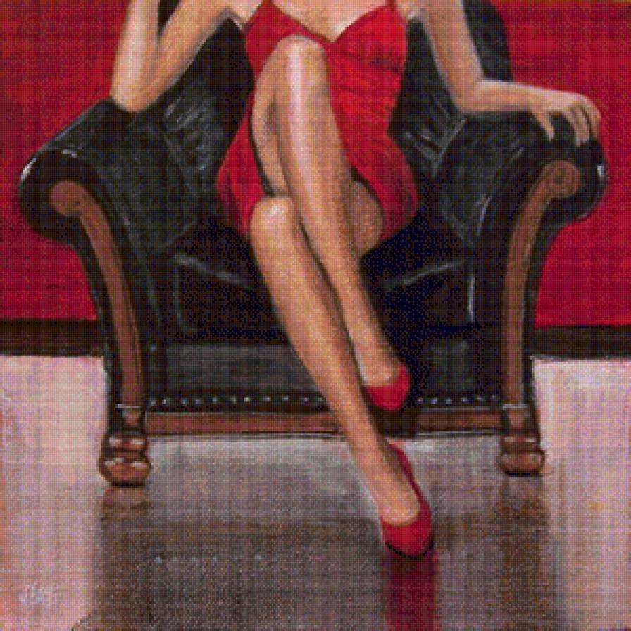 серия "каблучок" - туфелька, обувь, стиль, каблучок - предпросмотр