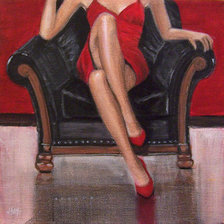 Схема вышивки «серия "каблучок"»