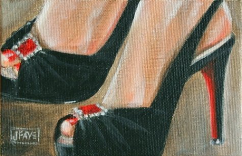 серия "каблучок" - каблучок, стиль, туфелька, обувь - оригинал