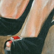 Схема вышивки «серия "каблучок"»