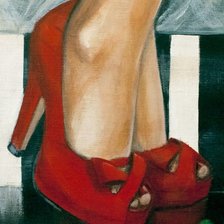 Схема вышивки «серия "каблучок"»