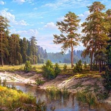 Схема вышивки «родные просторы»