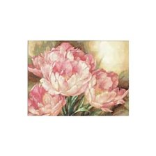 Схема вышивки «Трио тюльпанов»