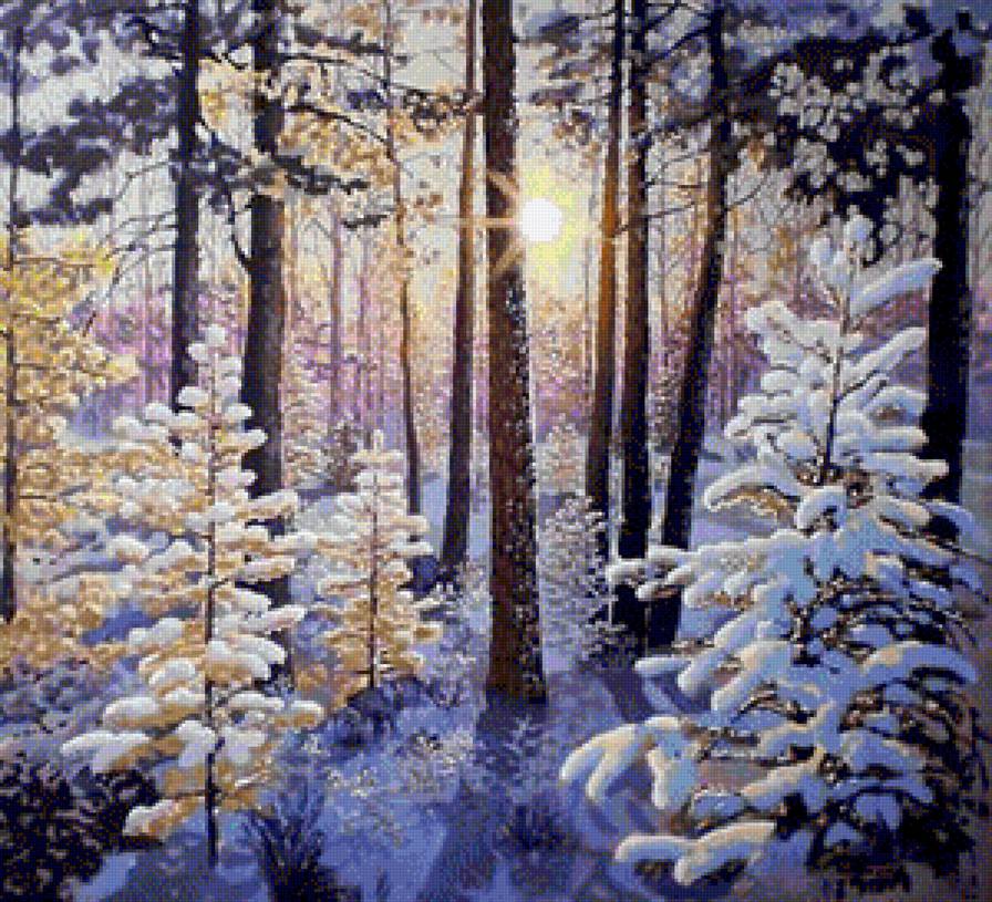 Сказочная зима - красота природы - предпросмотр