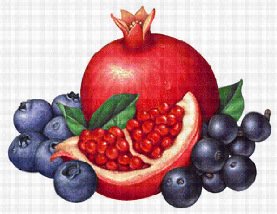 Фруктовое ассорти - фрукты, на кухню, гранат - предпросмотр