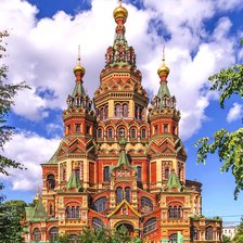 Схема вышивки «петергоф»