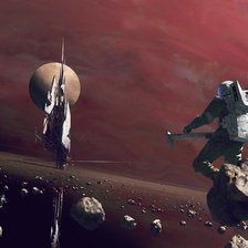 Схема вышивки «Орбита»