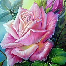 Схема вышивки «Розы»