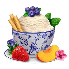 Схема вышивки «Мороженое»