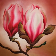 Схема вышивки «Магнолия»