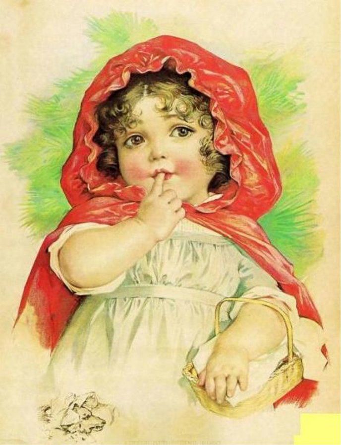 Красная шапочка - люди, портрет - оригинал