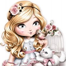 Схема вышивки «Куколка»